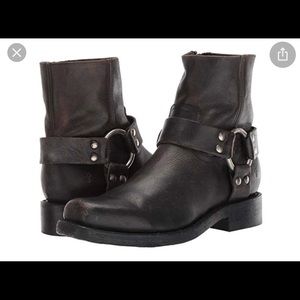 Frye short harness boots
